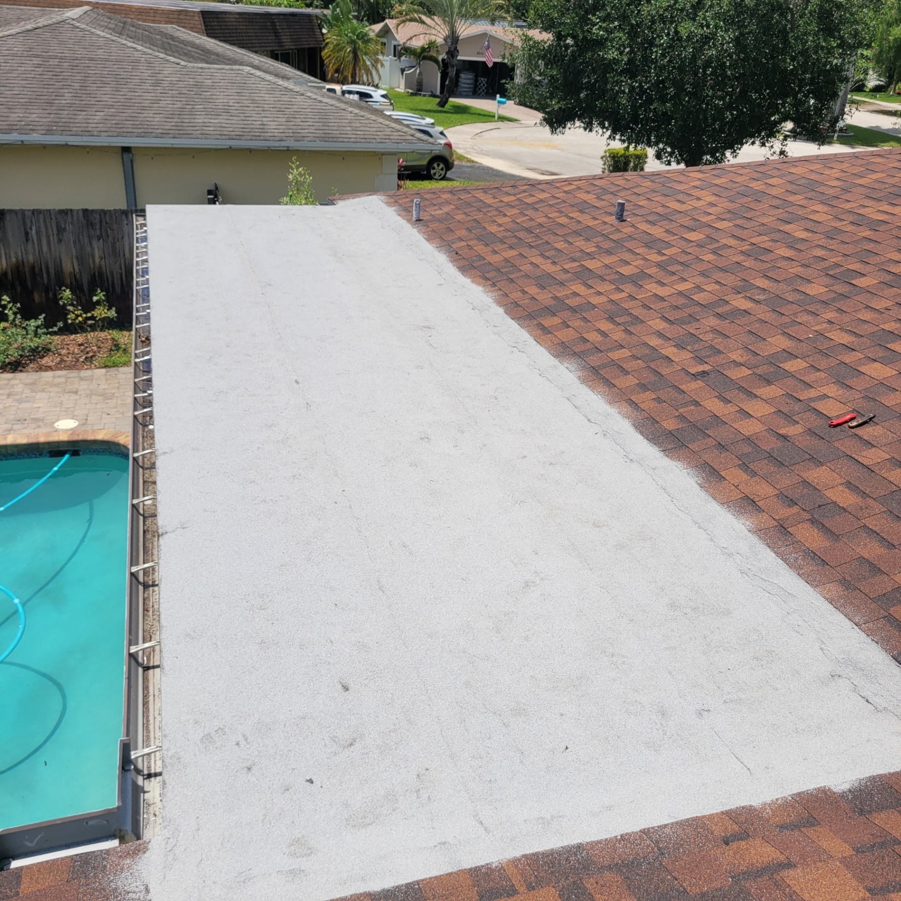 Roof Maintenance project by Shield Proof Roofing in South Florida